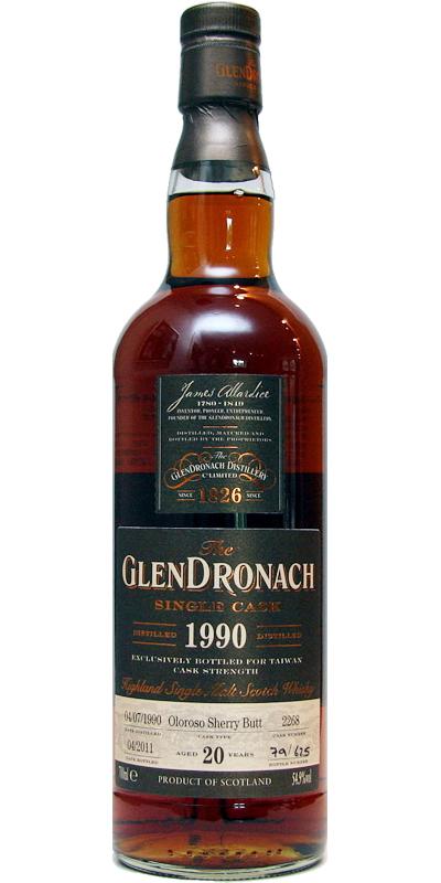 Glendronach 1990  Single Cask