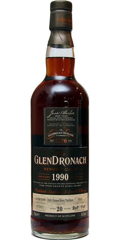 Glendronach 1990  Single Cask - Batch 4