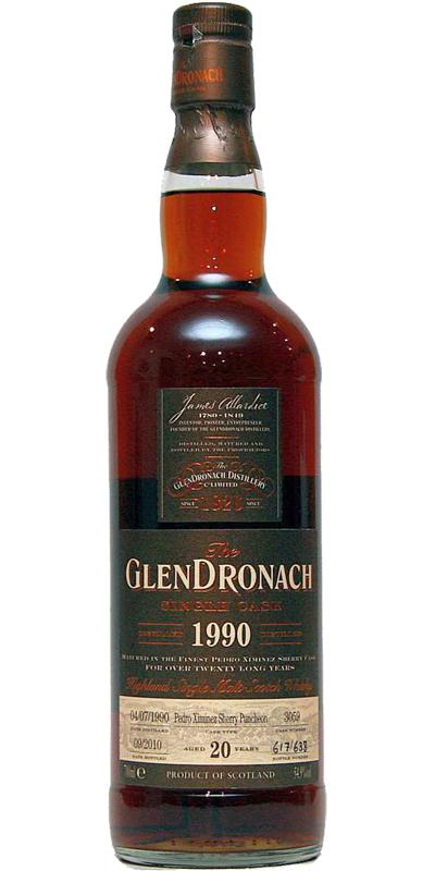 Glendronach 1990  Single Cask - Batch 3