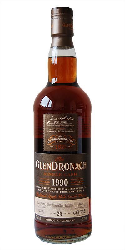 Glendronach 1990  Single Cask