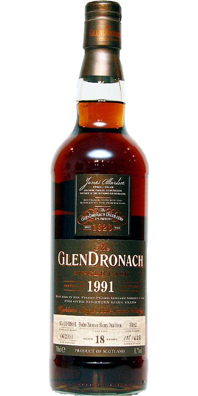 Glendronach 1991  Single Cask - Batch 2