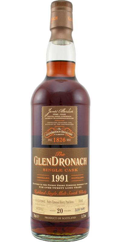 Glendronach 1991  Single Cask - Batch 7