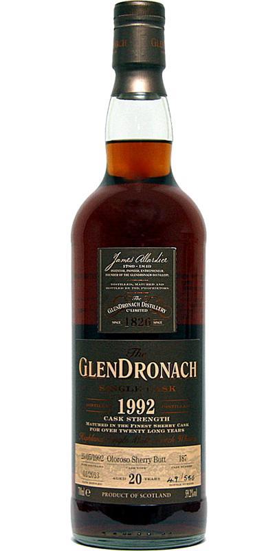 Glendronach 1992  Single Cask