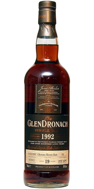 Glendronach 1992  Single Cask