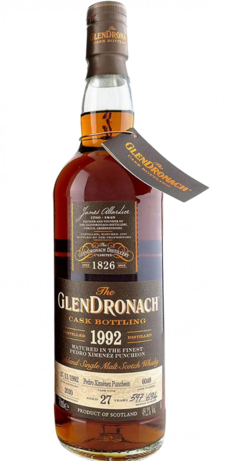Glendronach 1992  Cask Bottling - Batch 18