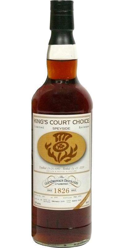 Glendronach 1992  King's Court Choice