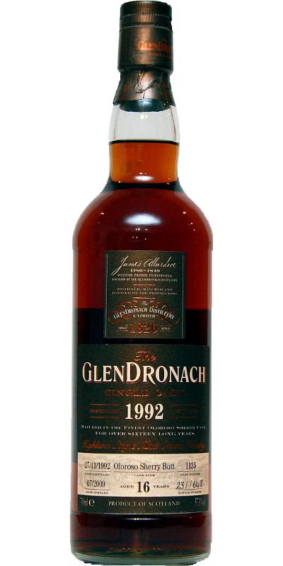 Glendronach 1992  Single Cask