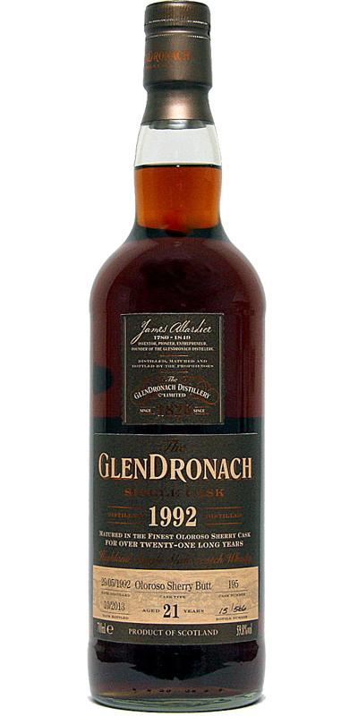 Glendronach 1992  Single Cask - Batch 9