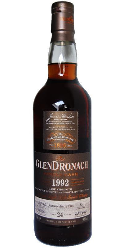 Glendronach 1992  Single Cask
