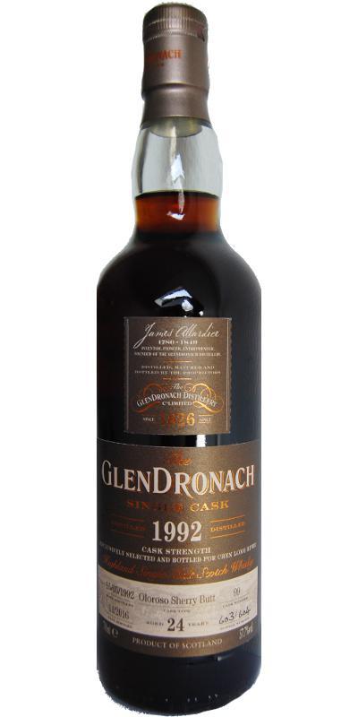 Glendronach 1992  Single Cask