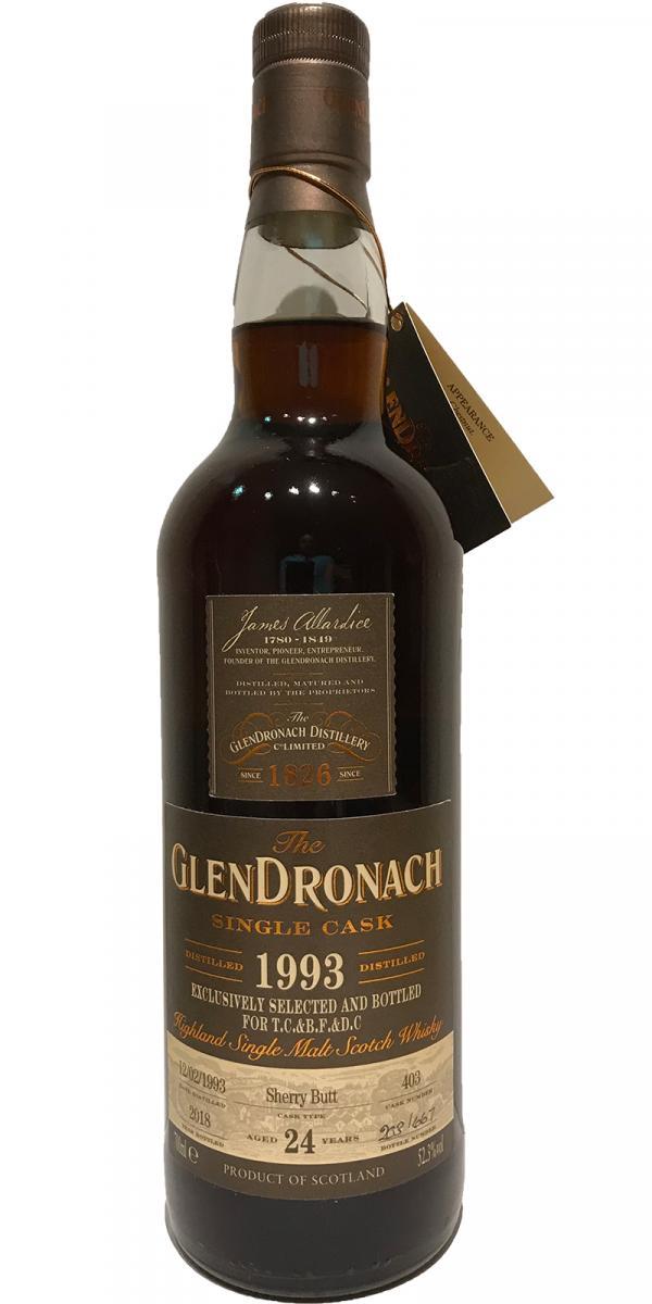 Glendronach 1993  Single Cask