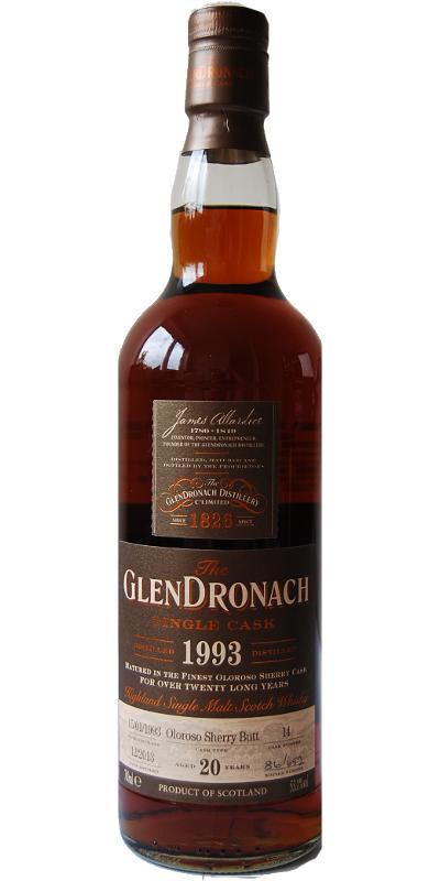 Glendronach 1993  Single Cask