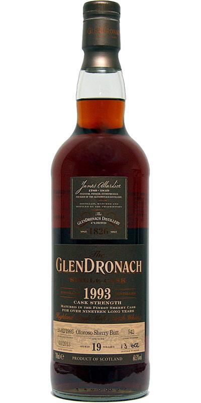 Glendronach 1993  Single Cask