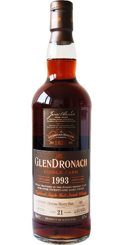 Glendronach 1993  Single Cask
