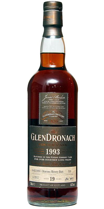 Glendronach 1993  Single Cask