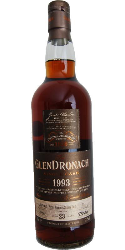 Glendronach 1993  Single Cask