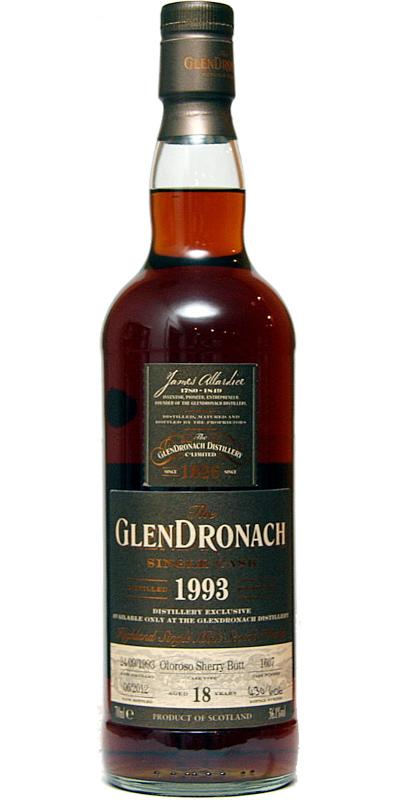 Glendronach 1993  Distillery Exclusive