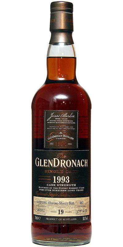 Glendronach 1993  Single Cask