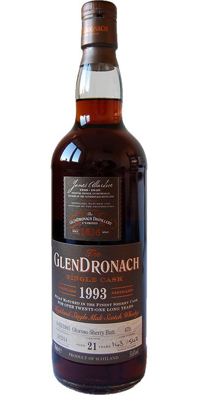 Glendronach 1993  Single Cask
