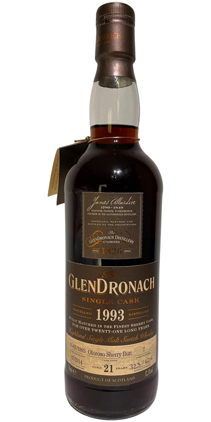 Glendronach 1993  Single Cask