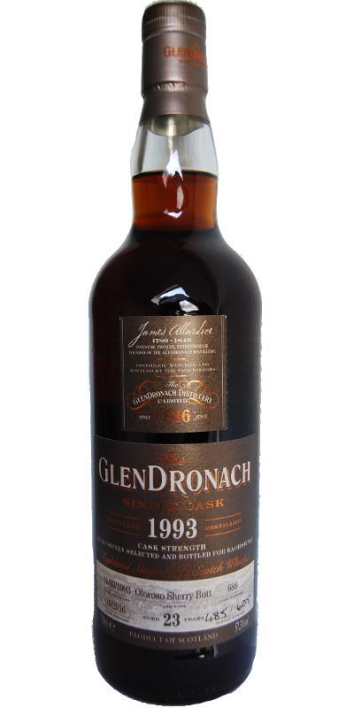Glendronach 1993  Single Cask