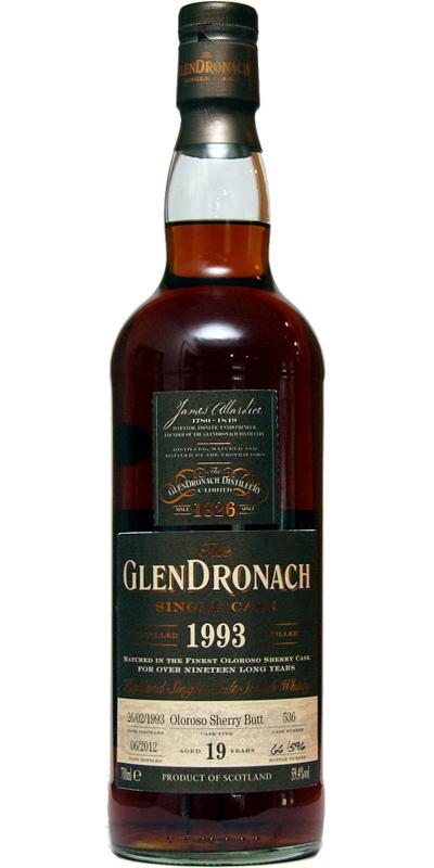 Glendronach 1993  Single Cask - Batch 6