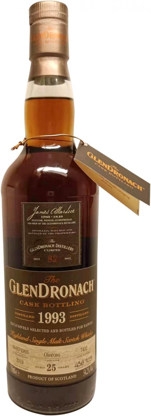 Glendronach 1993  Cask Bottling
