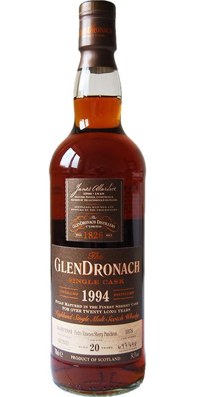 Glendronach 1994  Single Cask