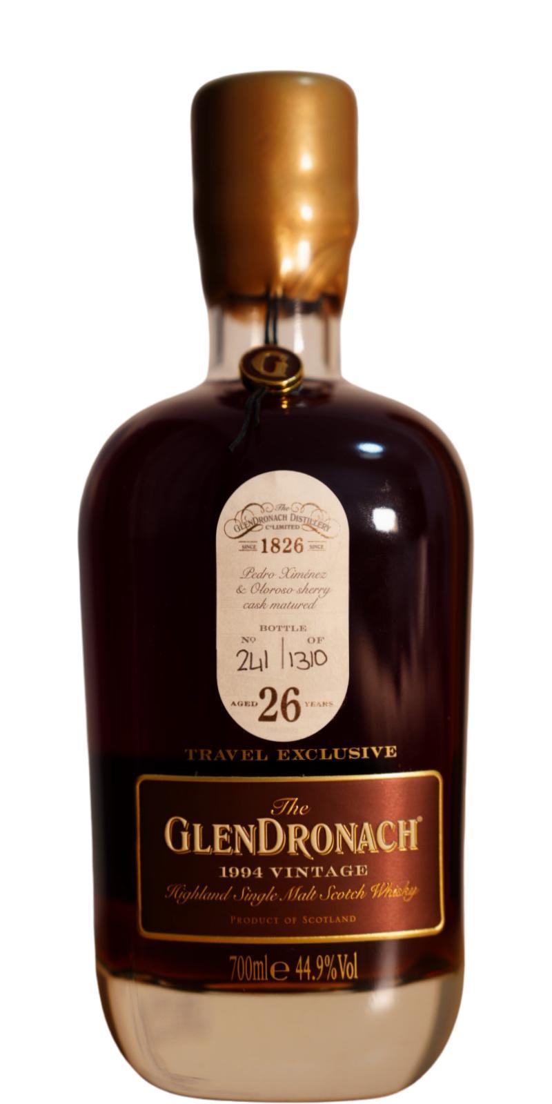 Glendronach 1994  Vintage Bottling