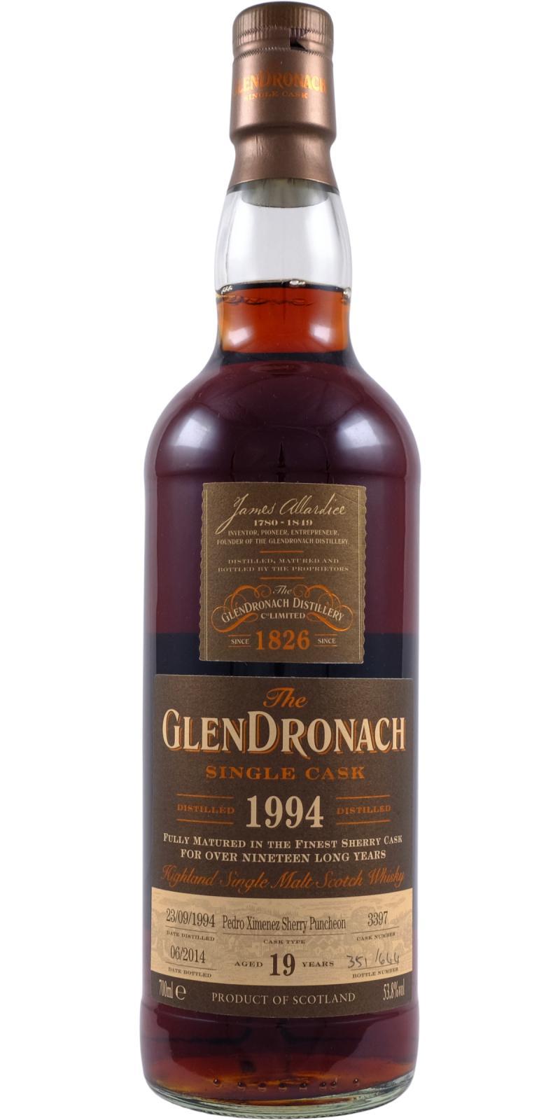 Glendronach 1994  Single Cask - Batch 10