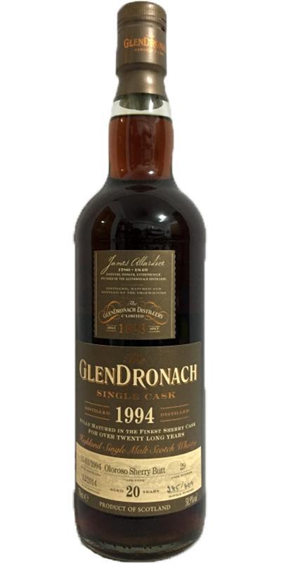 Glendronach 1994  Single Cask