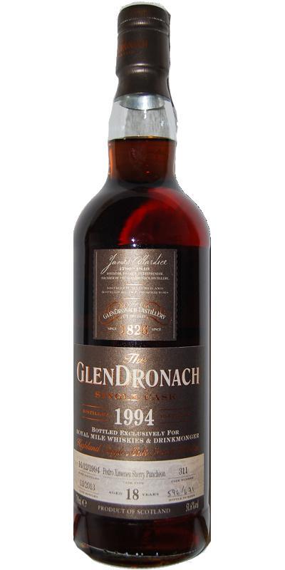 Glendronach 1994  Single Cask