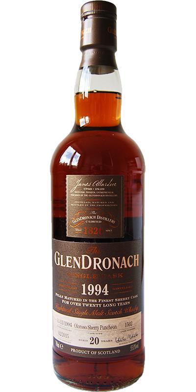 Glendronach 1994  Single Cask