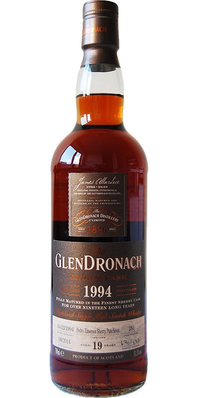 Glendronach 1994  Single Cask
