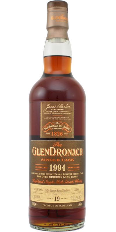 Glendronach 1994  Single Cask - Batch 9