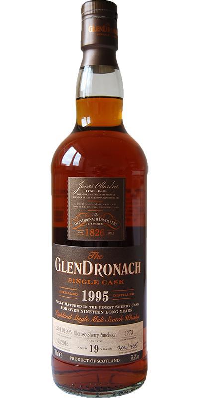 Glendronach 1995  Single Cask