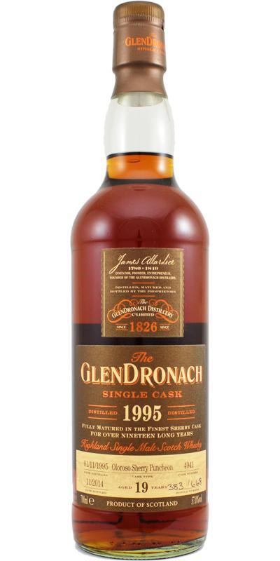 Glendronach 1995  Single Cask - Batch 11