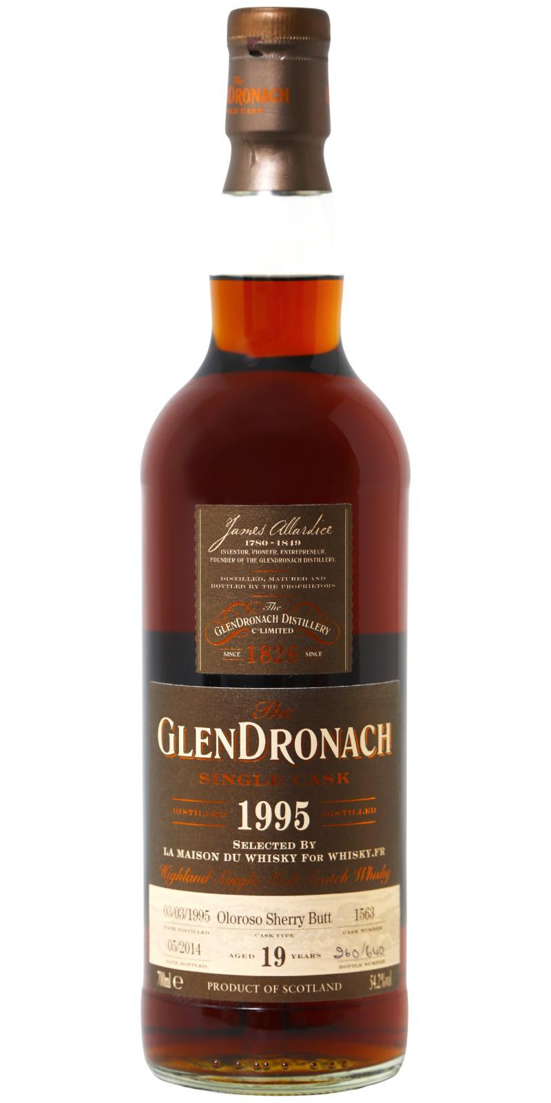 Glendronach 1995  Single Cask