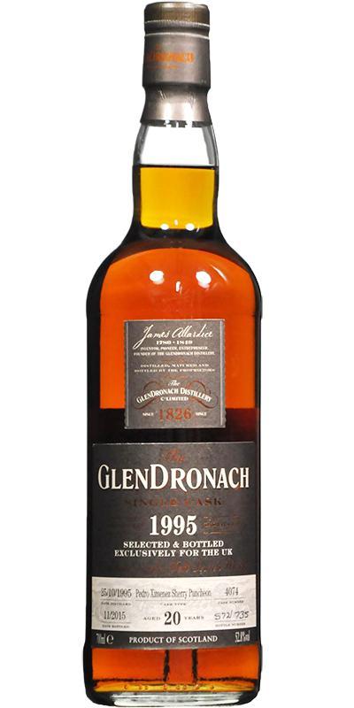 Glendronach 1995  Single Cask