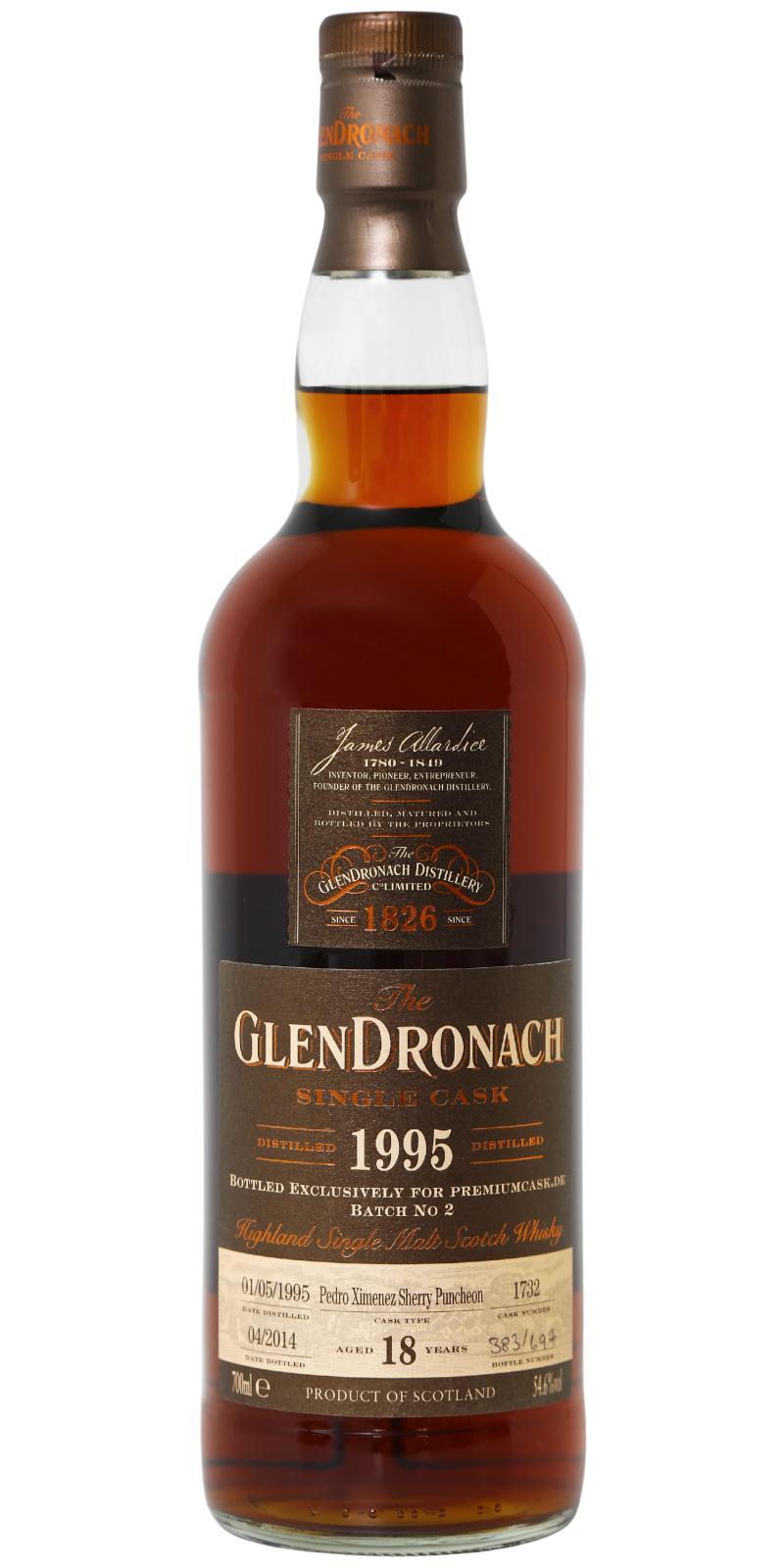 Glendronach 1995  Single Cask