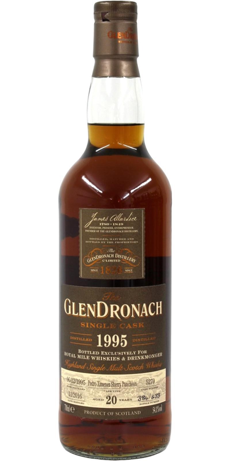 Glendronach 1995  Single Cask