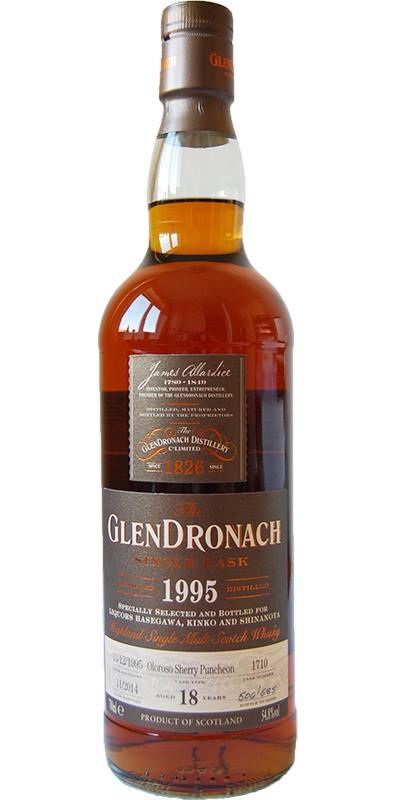Glendronach 1995  Single Cask