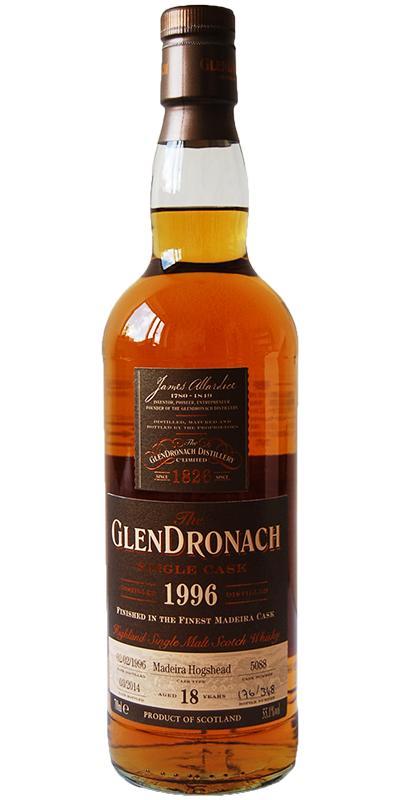 Glendronach 1996  Single Cask
