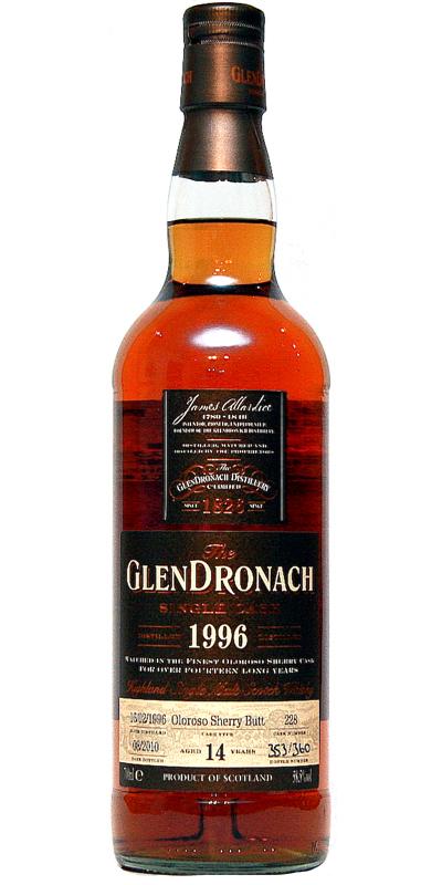 Glendronach 1996  Single Cask