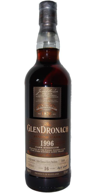Glendronach 1996  Single Cask