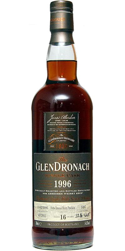 Glendronach 1996  Single Cask