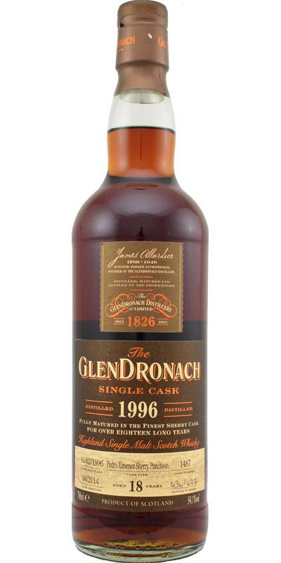 Glendronach 1996  Single Cask - Batch 10