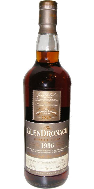 Glendronach 1996  Single Cask