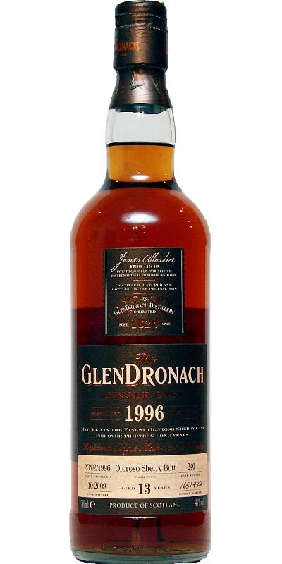 Glendronach 1996  Single Cask