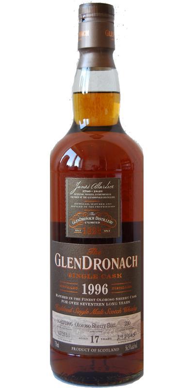 Glendronach 1996  Single Cask